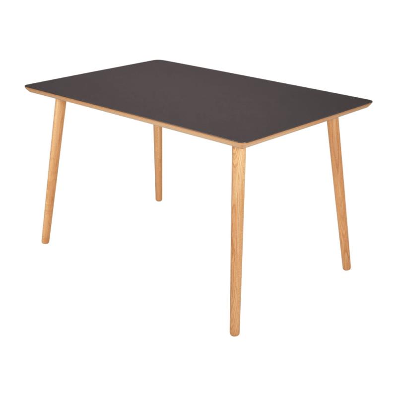 Boden ByTika Spisebord i Sort Linoleum – Fantastisk Tilbud!