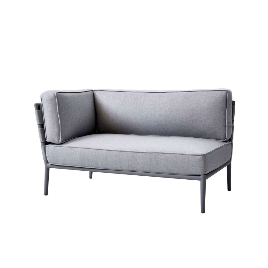 Conic 2pers Arm Cane-line Sofa - 5711877049614
