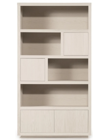 Helsinki Egetræ H220 B120 Taupe Vitrineskab