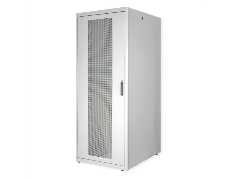 0045 Fritstående 42u 600 Rack Skinner Justerbare Fødder 126 Roline Reol - 7630049600461