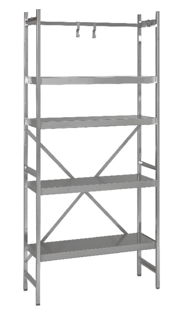Stål 1000x600x1800 Saro Reol - 4017337062133