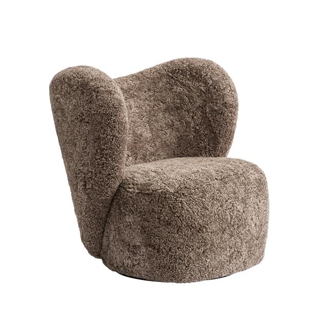 Sheepskin Sahar Little Big Swivel A Norr11 Lænestol - 4251501649465