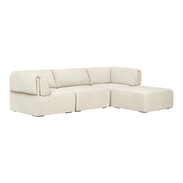 Mumble 02 Wonder Seater Med Armlæn Chaise Lounge Mumble Gubi Sofa - 5715015488273