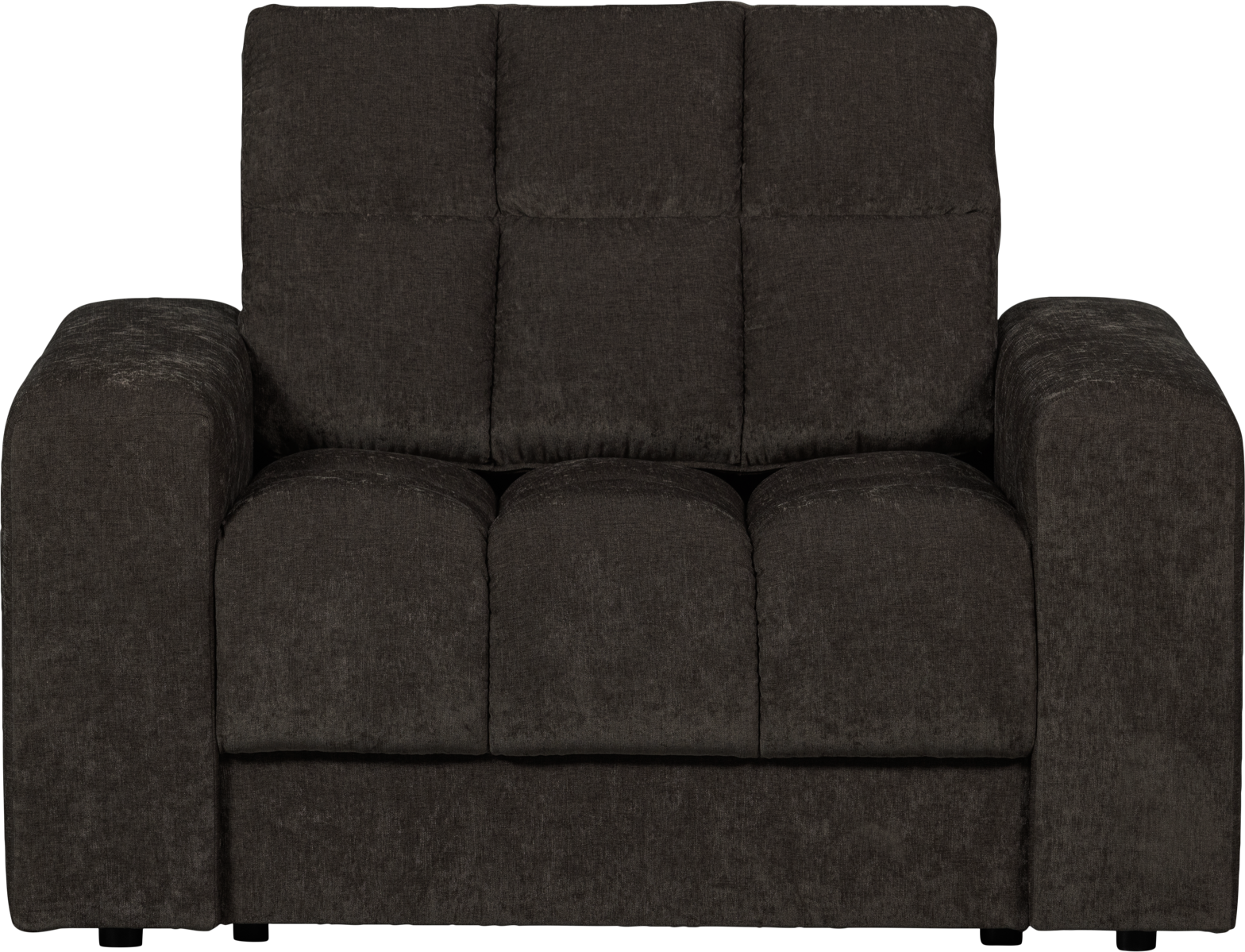 Antracit Loungestol Second Date Polyester Robust Komfortabel Woood Lænestol - 8714713206797