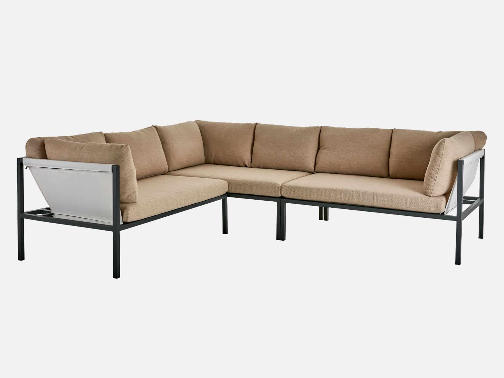 Antracit|Beige Hjørne Allien Sofa